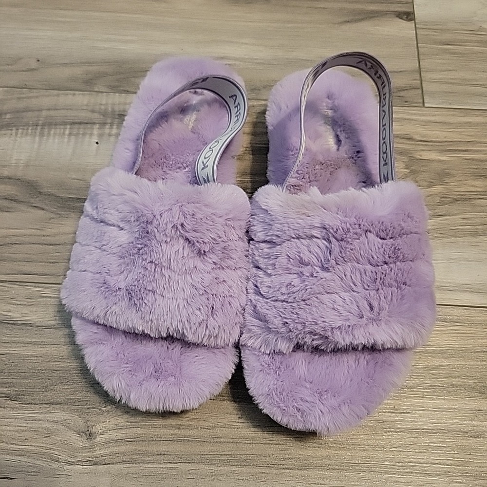 Koolaburra by Ugg 1113931‎ Purple Fuzz'n II Sandal  Size 3 Girls NEW